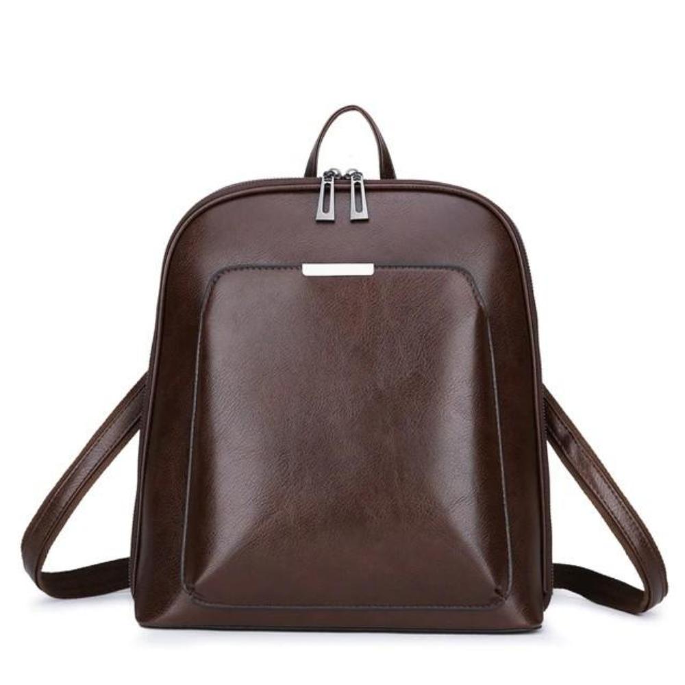 Bolso atemporal de material de alta calidad con cremalleras cómodas