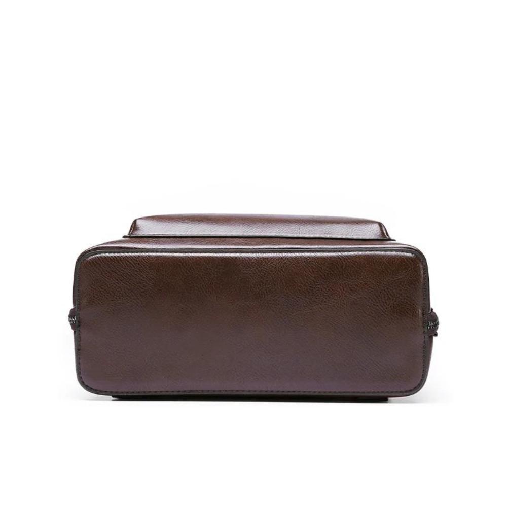 Bolso atemporal de material de alta calidad con cremalleras cómodas