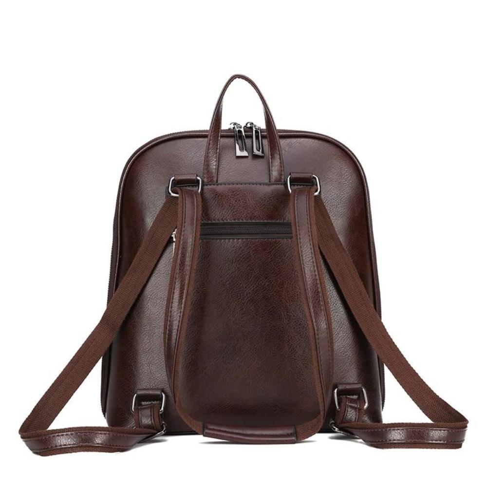 Bolso atemporal de material de alta calidad con cremalleras cómodas