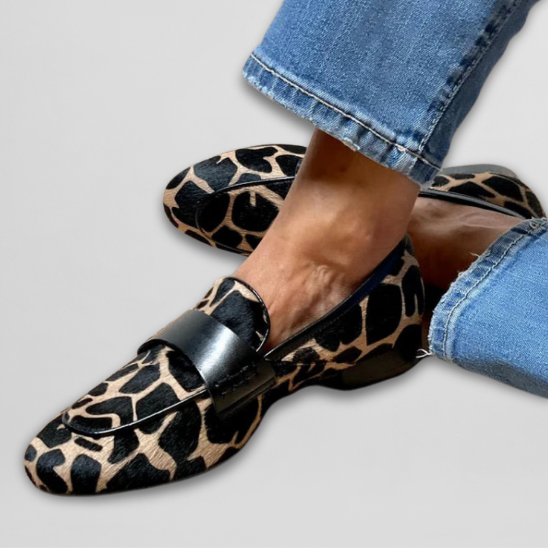 Rebel™ | Mocasín con Estampado Animal