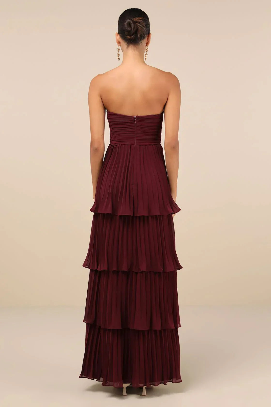 Linn | Vestido Maxi Sin Tirantes