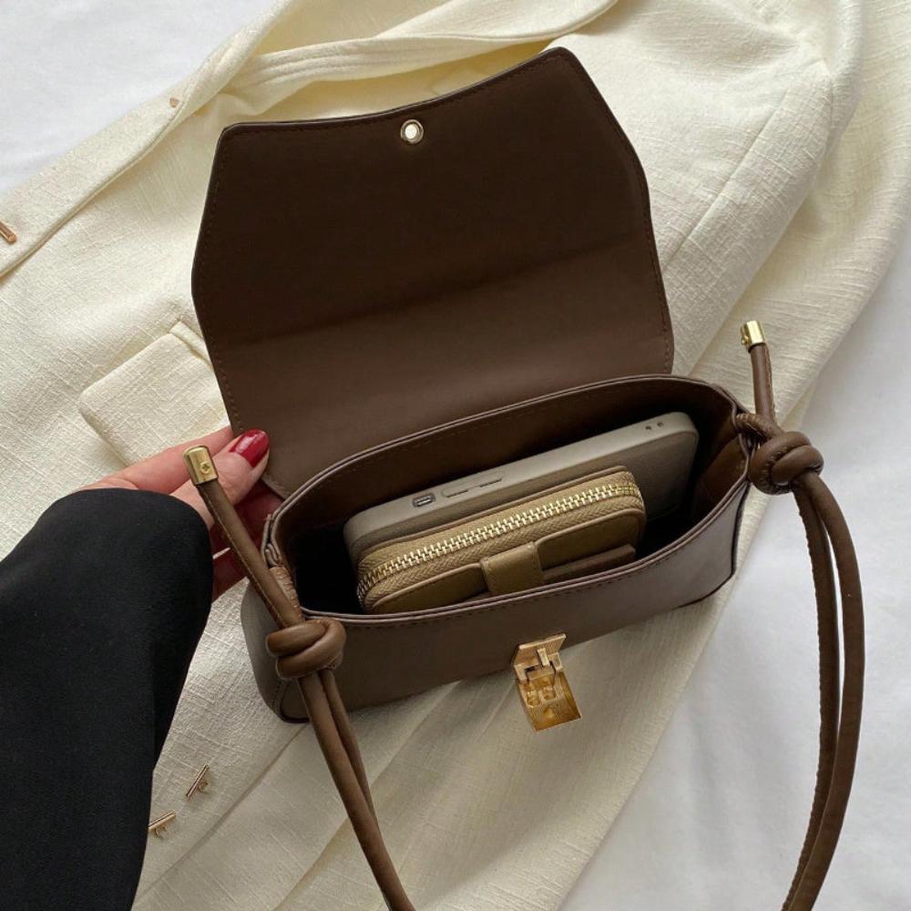 Bolso de hombro de cuero con encanto vintage y ajuste cómodo