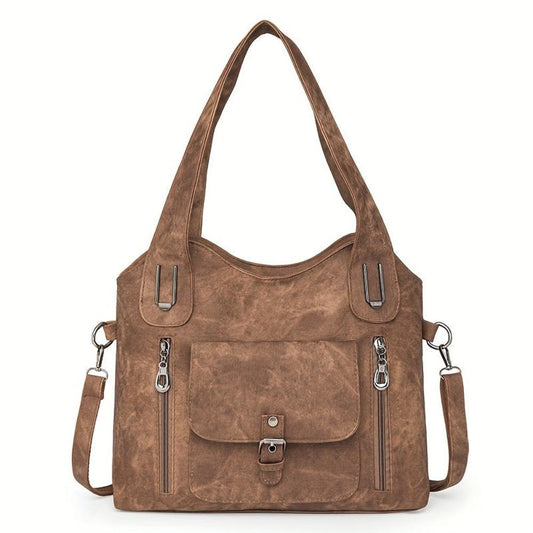 Cecilia | Bolso de hombro de cuero, cómodo y atemporalmente elegante