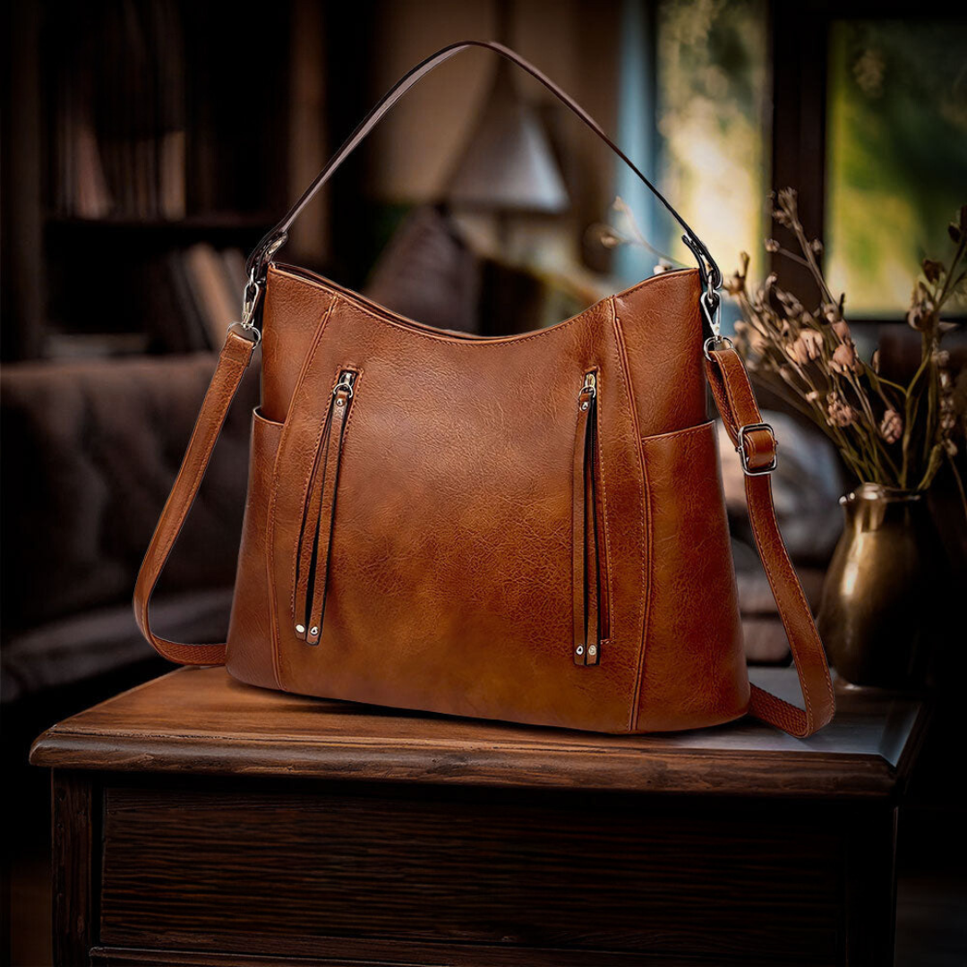Bolso de cuero atemporal para una elegancia cómoda en cualquier ocasión
