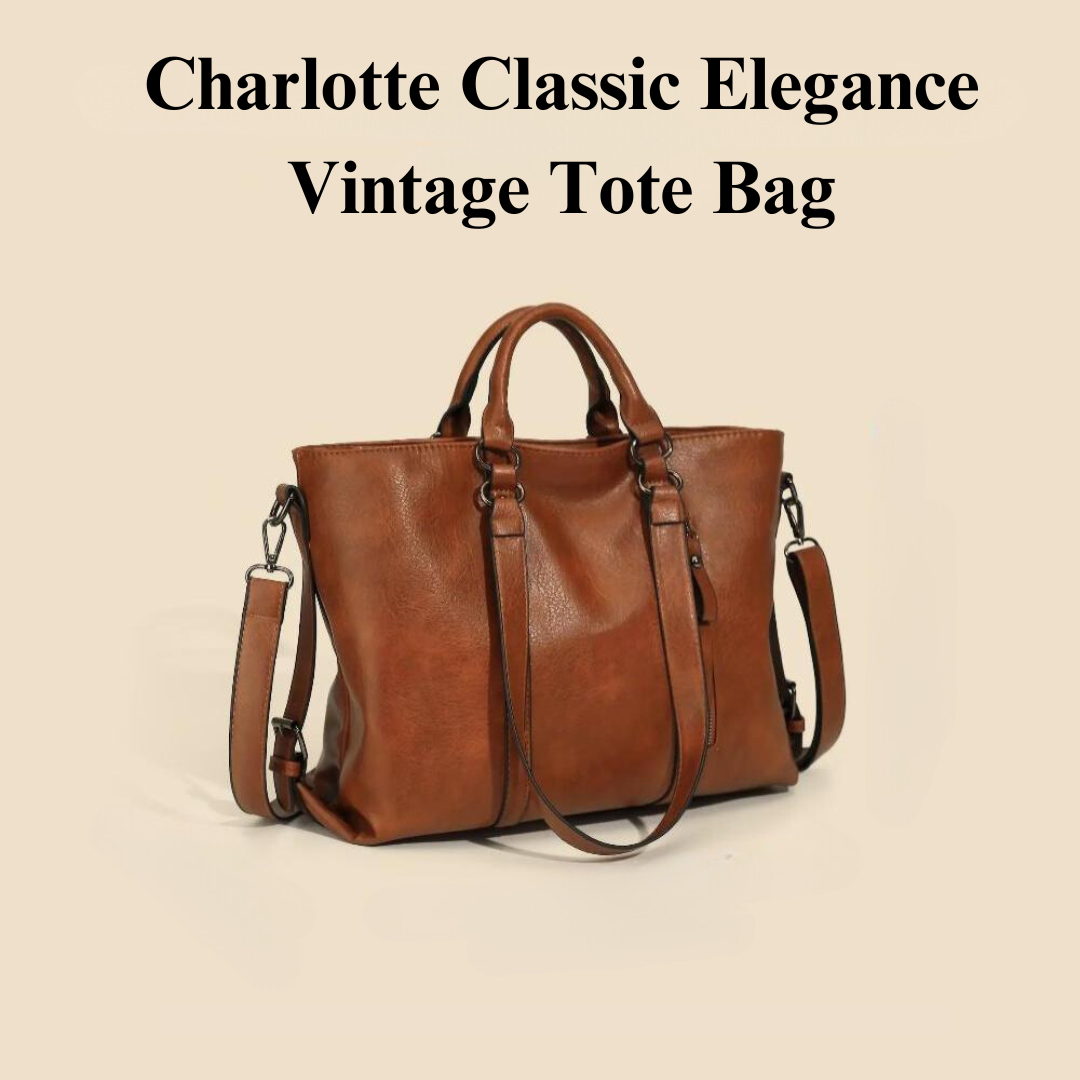 Bolso de compras vintage de material de alta calidad, atemporal y cómodo