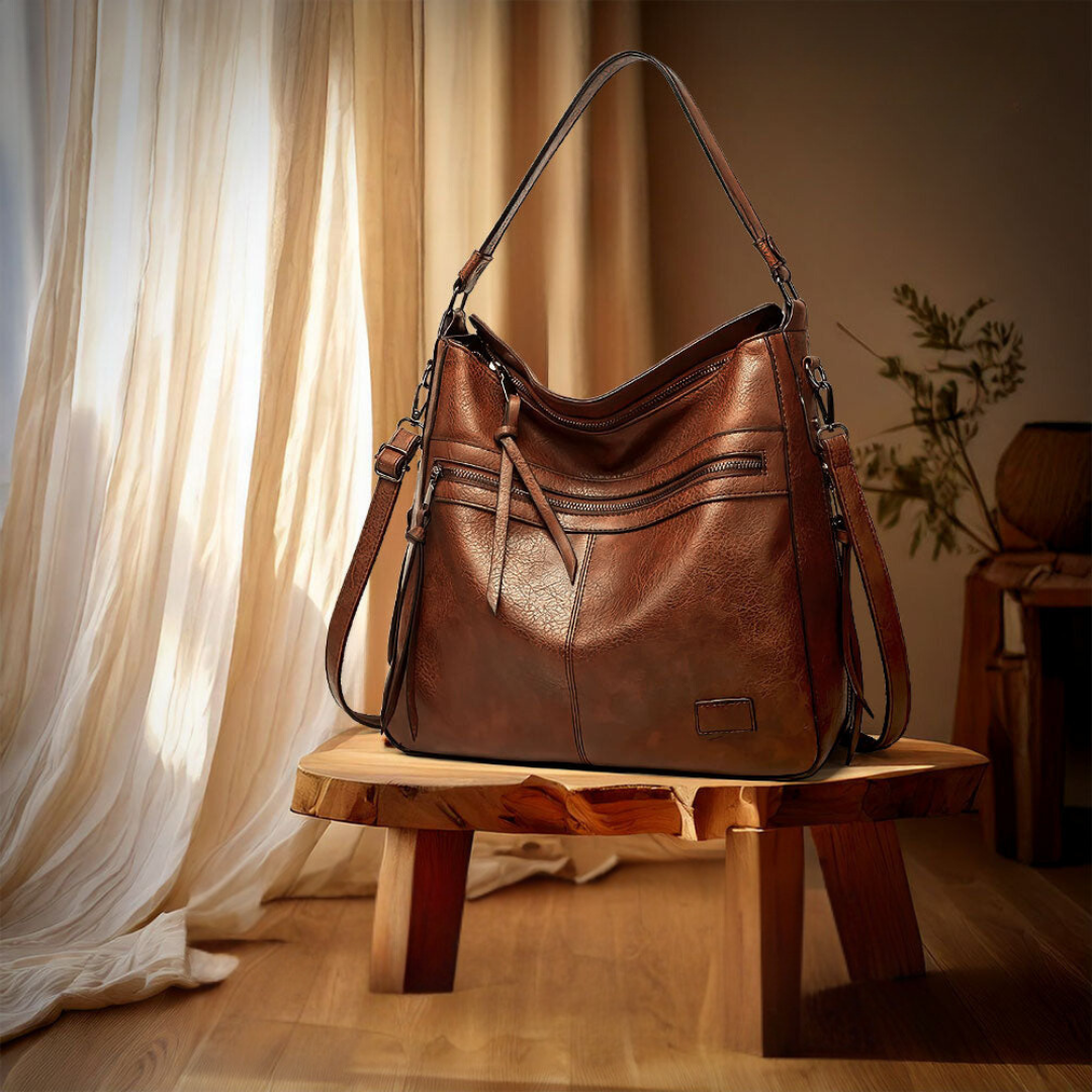 Bolso de lujo hecho de material de alta calidad con un diseño atemporal para cualquier ocasión