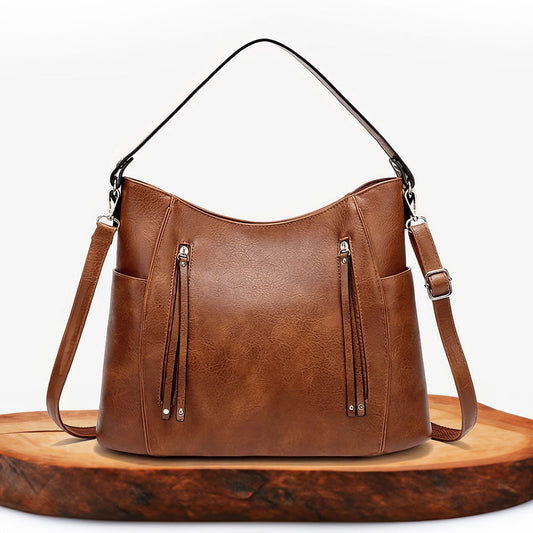 Bolso de cuero atemporal para una elegancia cómoda en cualquier ocasión
