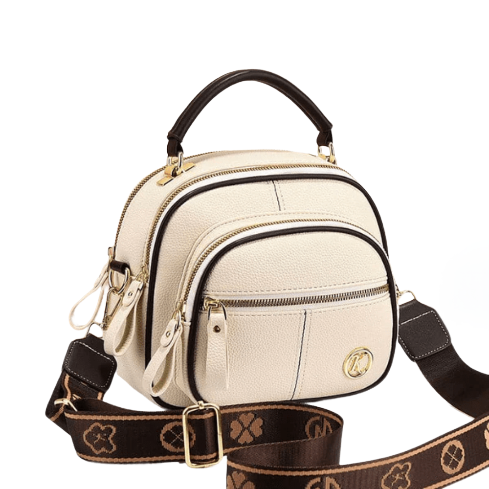 Elegante bolso de hombro clásico de cuero de alta calidad, cómodo y atemporal