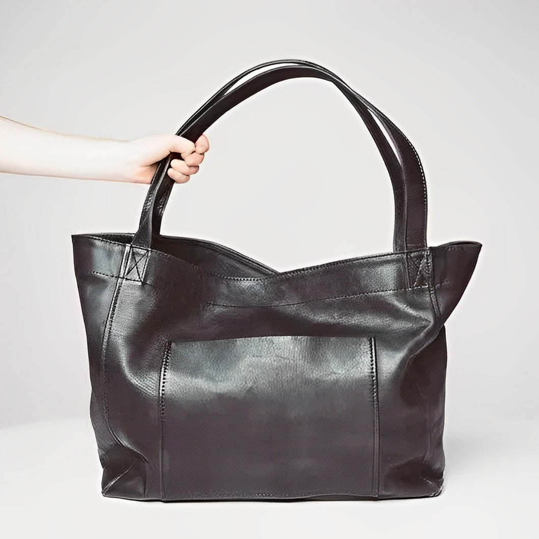 Bolso retro de cuero de alta calidad, cómodo y atemporalmente elegante