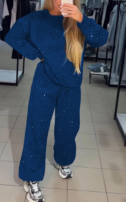 Yara | Conjunto Glamuroso con Brillos para las Fiestas