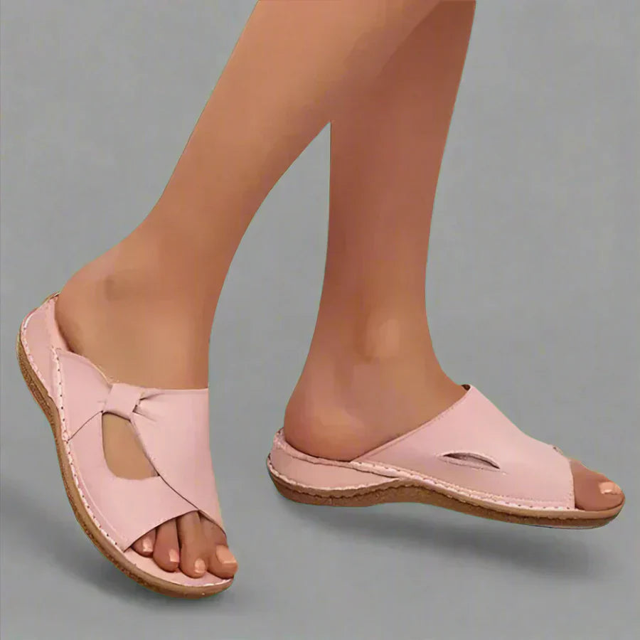 Elena™ | Sandalias de Cuero Cómodas