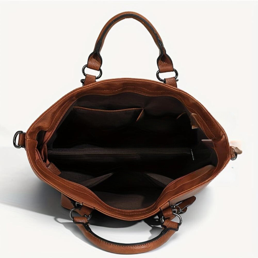 Bolso de compras vintage de material de alta calidad, atemporal y cómodo