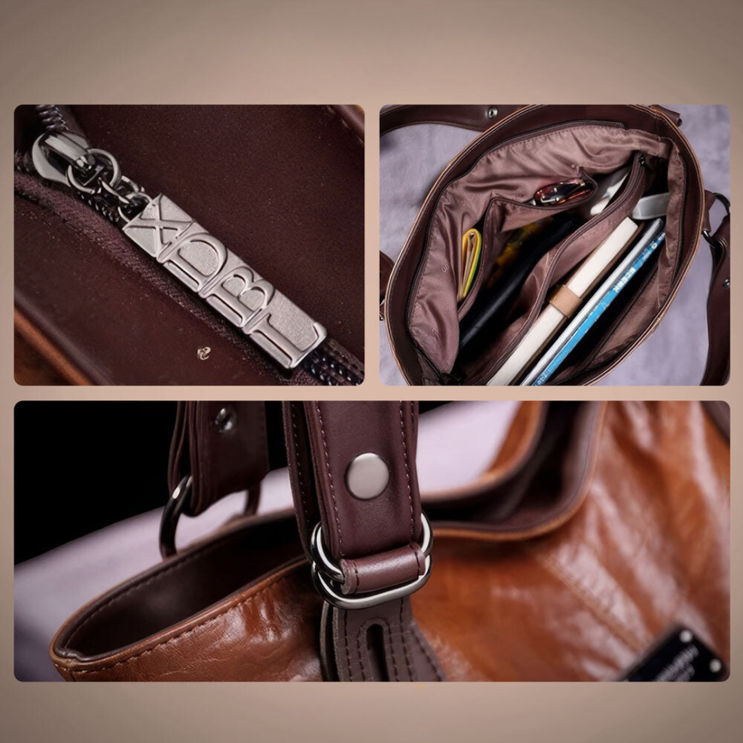 Bolsa de viaje atemporal de material de alta calidad, cómoda para cada viaje