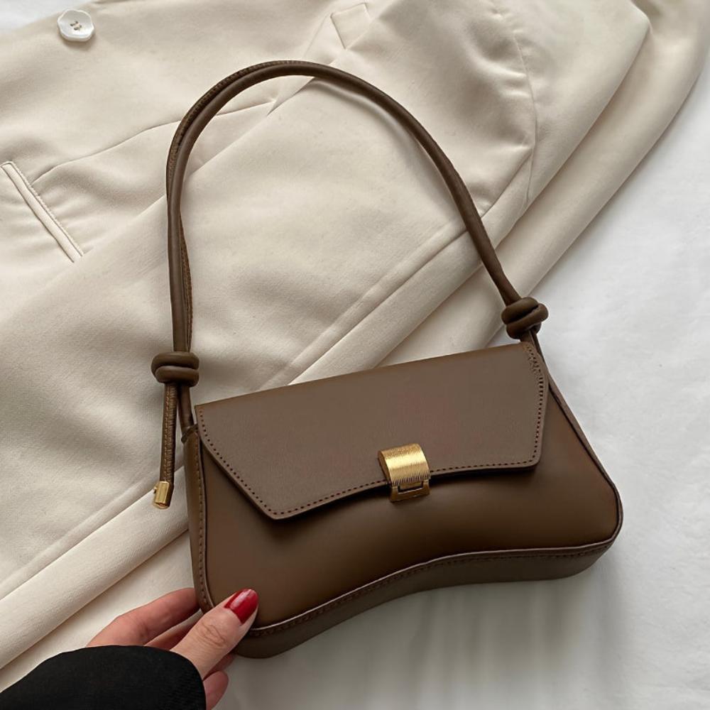 Bolso de hombro de cuero con encanto vintage y ajuste cómodo