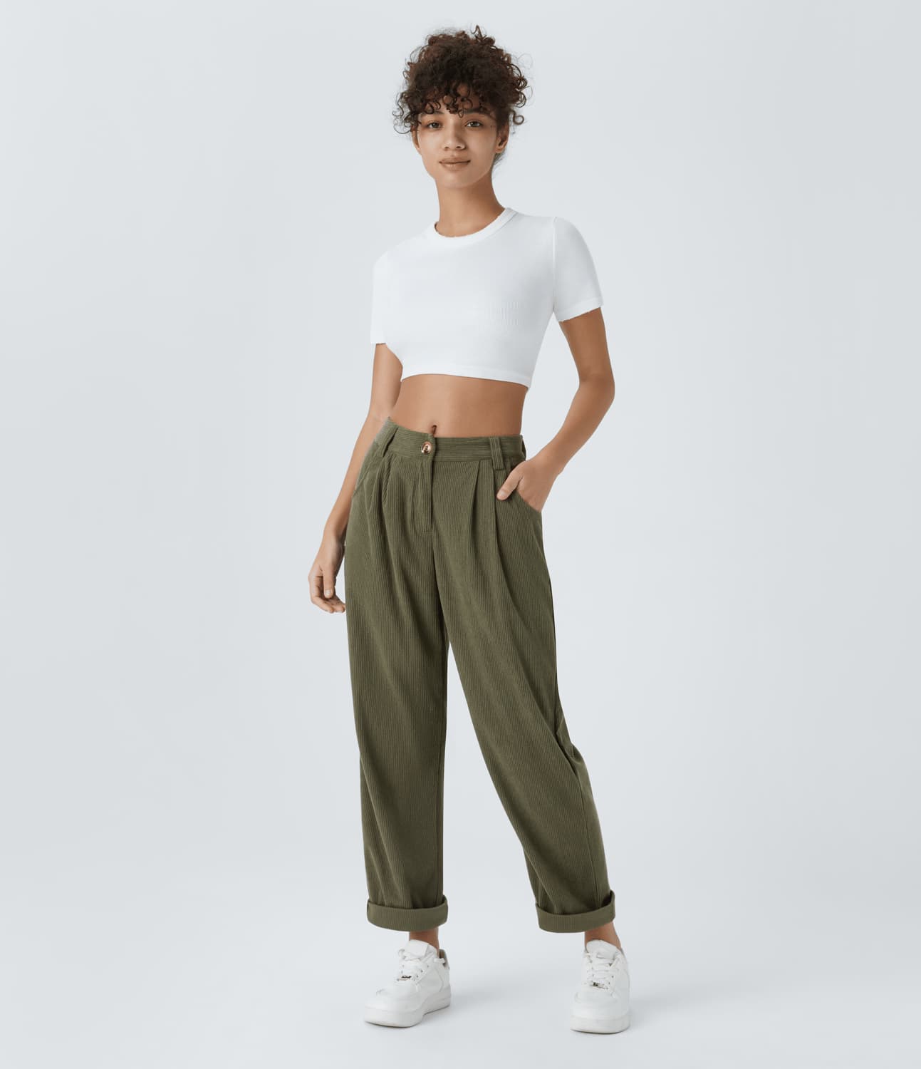 Corry | Pantalón Casual de Pana