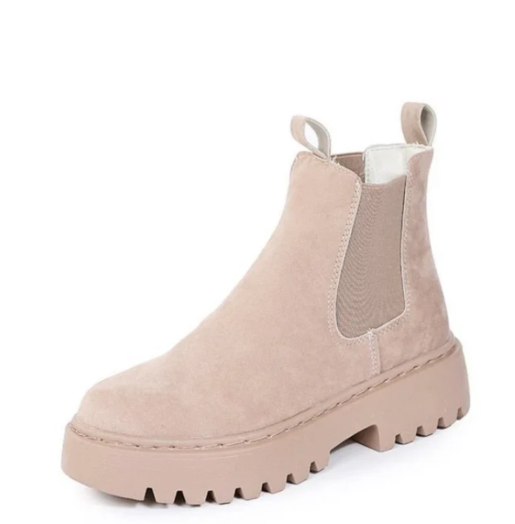 Tess | Botines Chelsea a la Moda con Suela Chunky para Mujeres