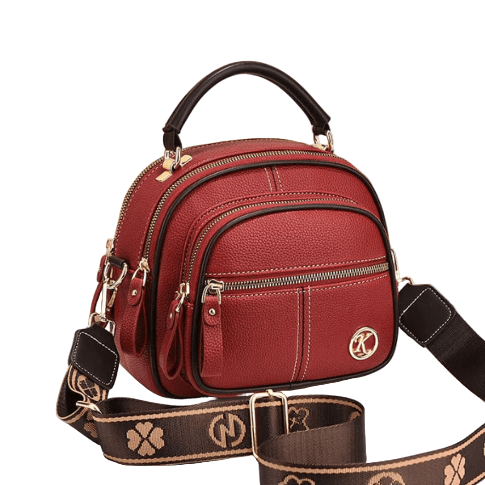 Elegante bolso de hombro clásico de cuero de alta calidad, cómodo y atemporal