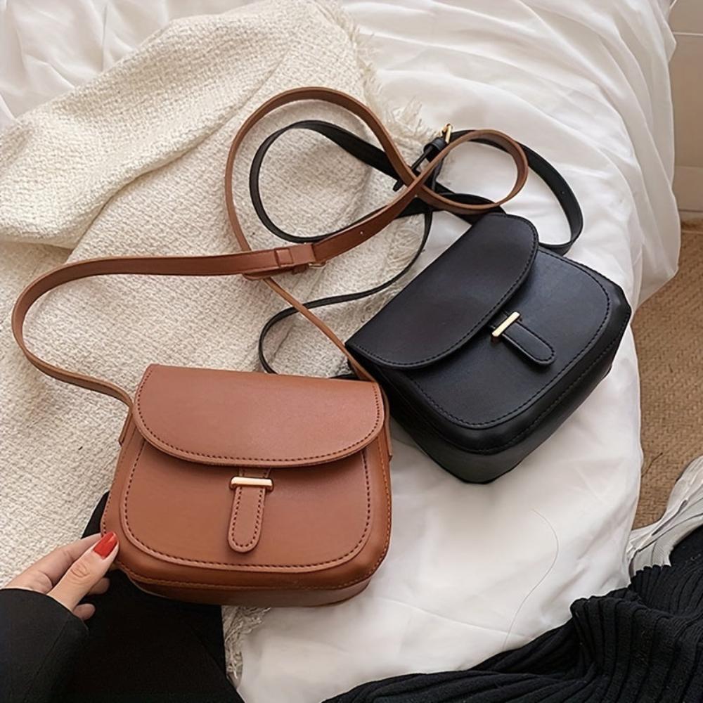 Bolsa de cuero estilo vintage, cómoda y atemporal para cualquier ocasión