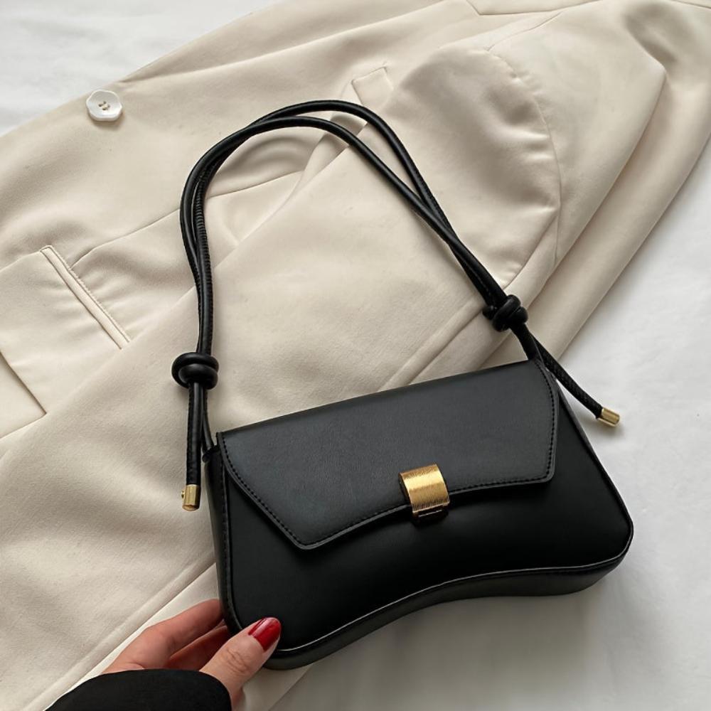 Bolso de hombro de cuero con encanto vintage y ajuste cómodo