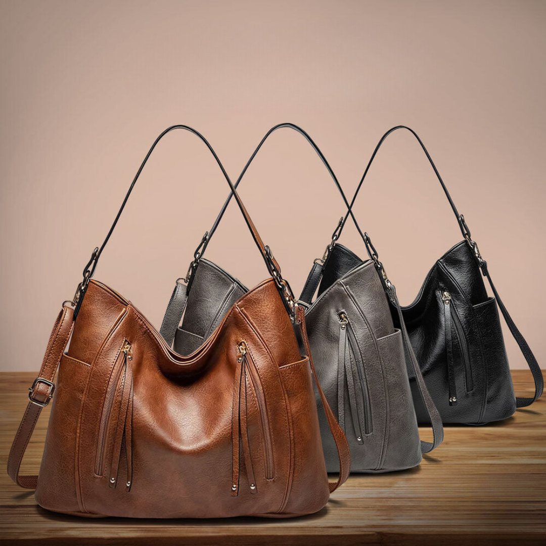 Bolso de cuero atemporal para una elegancia cómoda en cualquier ocasión