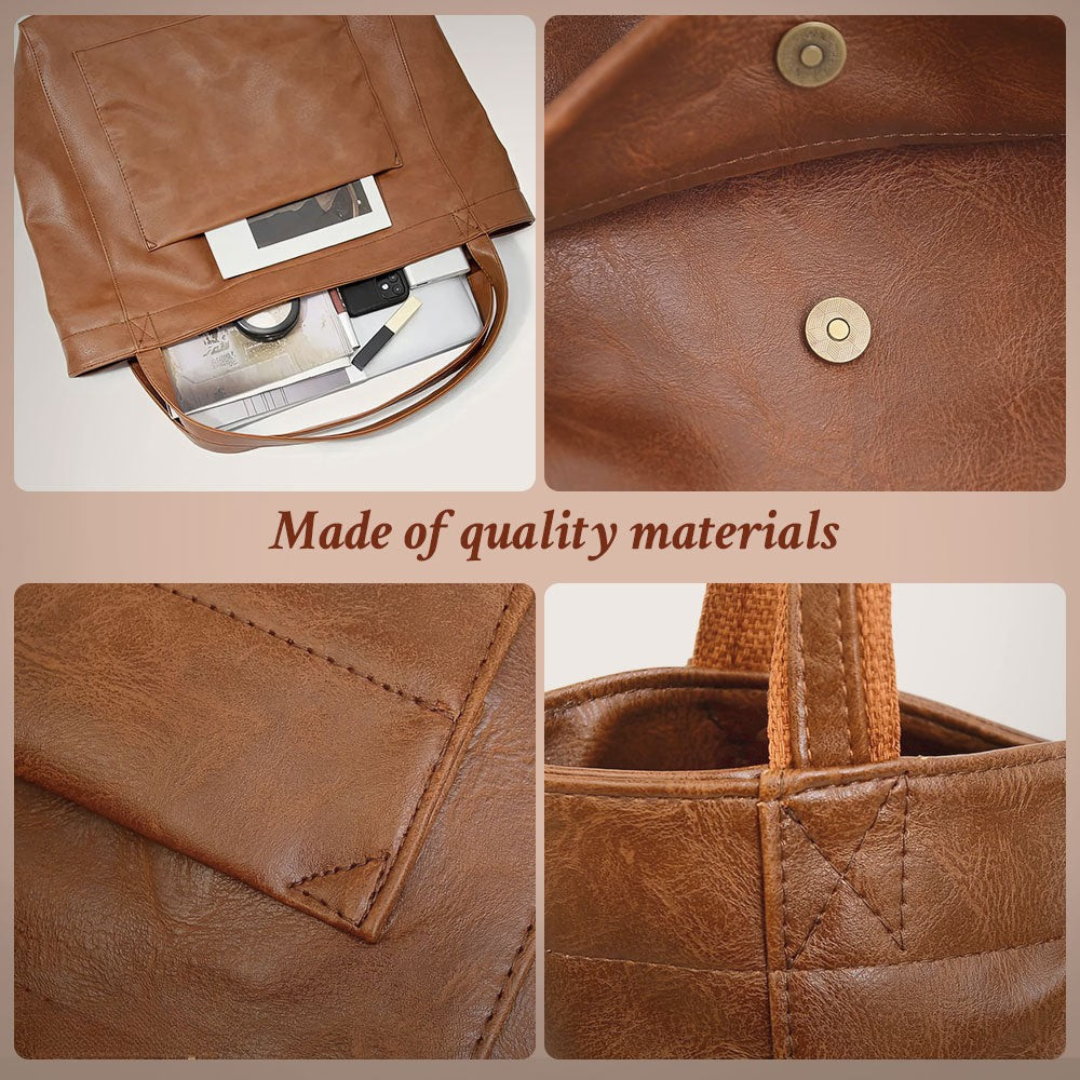 Ringelblume | Bolso de hombro de lujo de material suave, cómodo y elegante