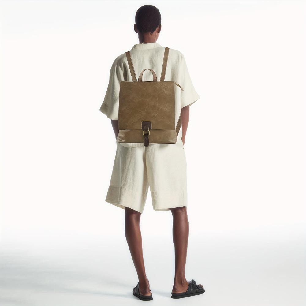 Mochila vintage multifuncional de material de alta calidad, cómoda