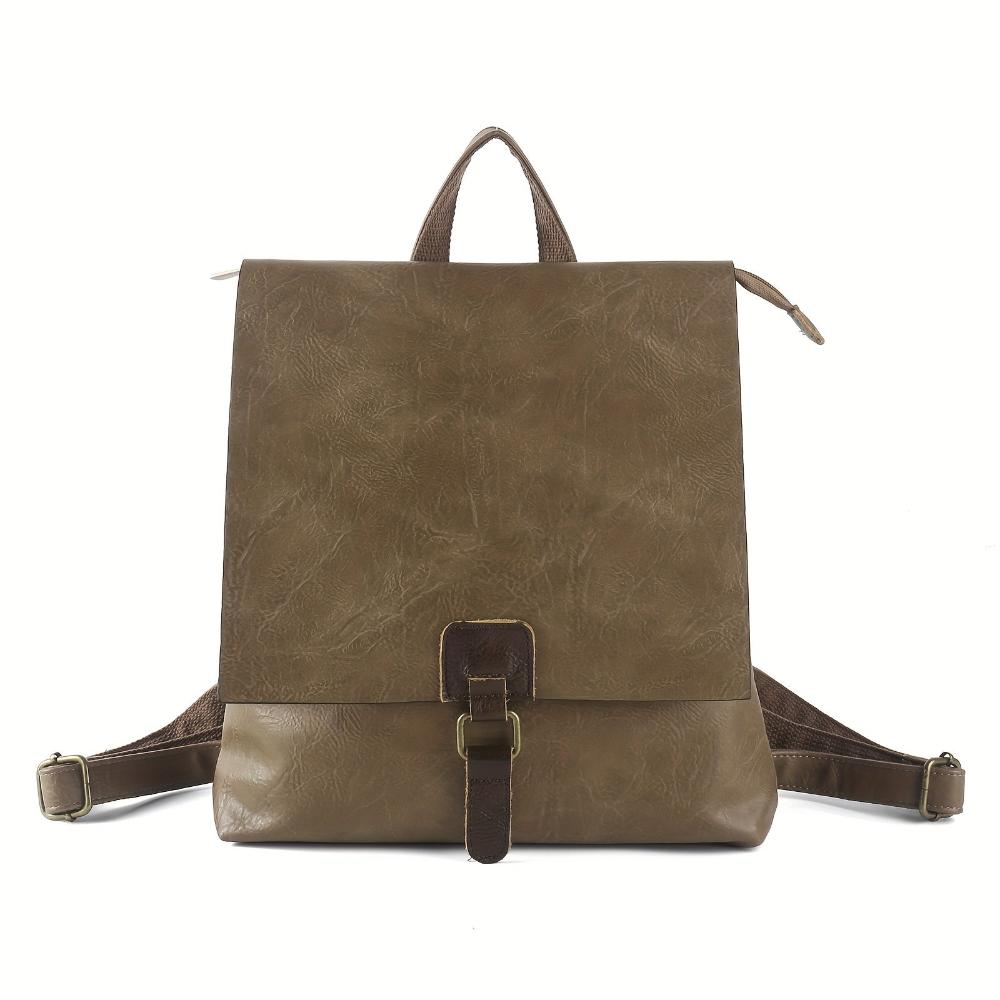 Mochila vintage multifuncional de material de alta calidad, cómoda