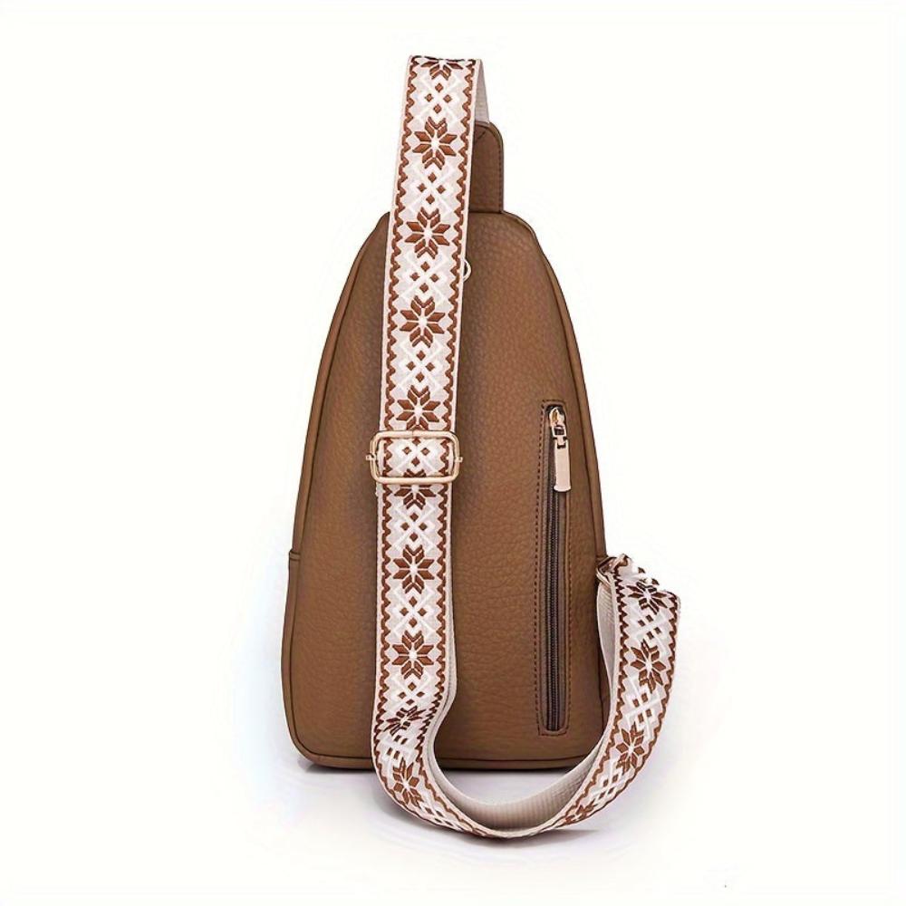 Bolso de hombro con ruedas de cuero, cómodo y práctico para el uso diario