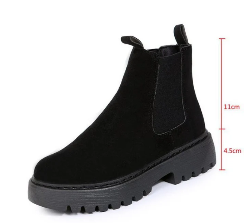 Tess | Botines Chelsea a la Moda con Suela Chunky para Mujeres