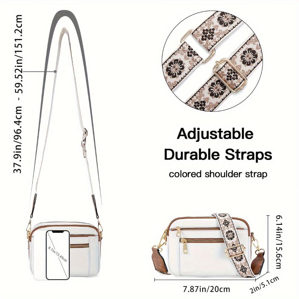 Leila | Elegante bolsa de hombro de cuero de alta calidad, cómoda y atemporal