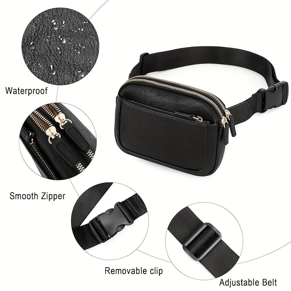 Bolso de hombro de cuero con correa cómoda para uso diario