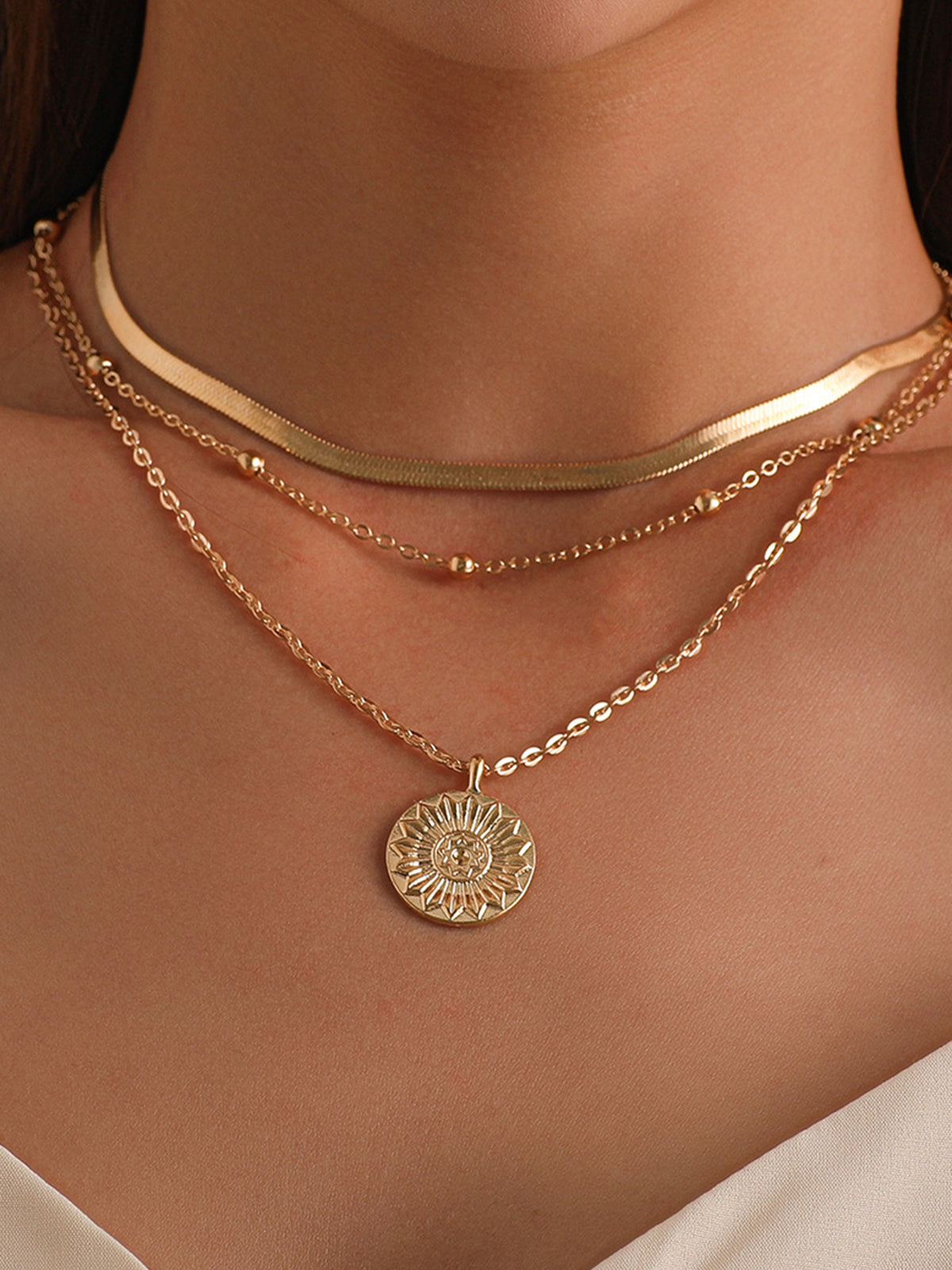 Collar de varias capas