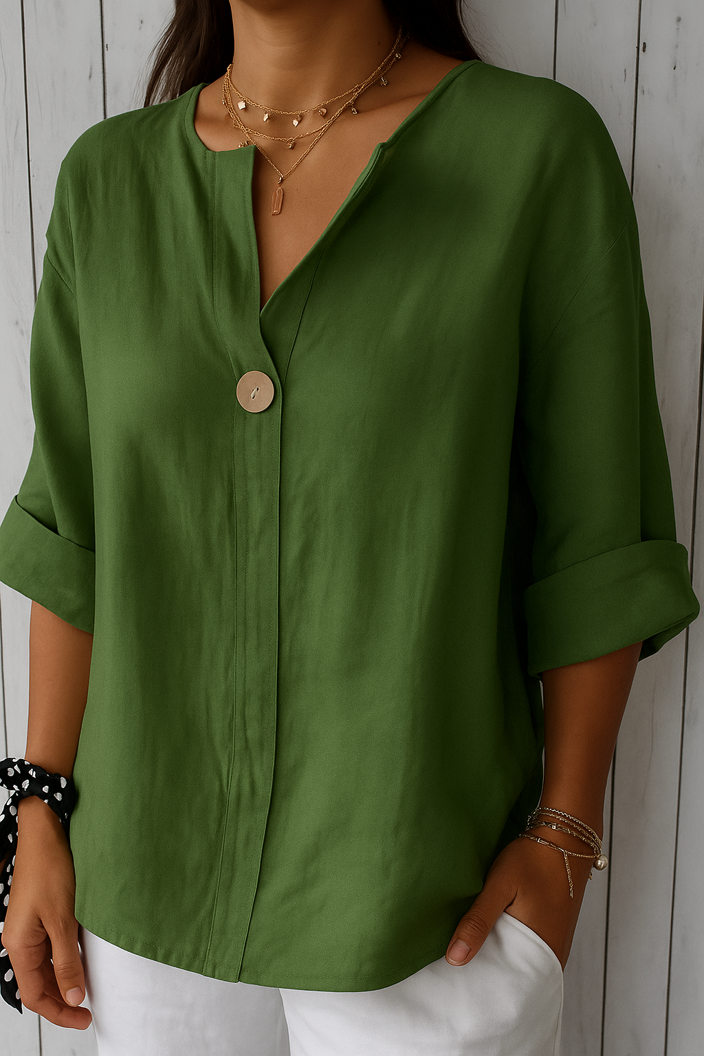 Amora™ | Blusa Breeze de Lino