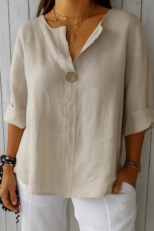 Amora™ | Blusa Breeze de Lino