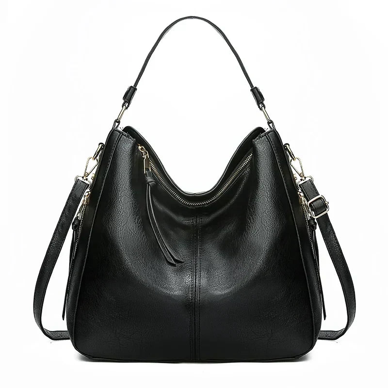 Elegante bolsa de cuero de alta calidad, cómoda y atemporal para cualquier ocasión