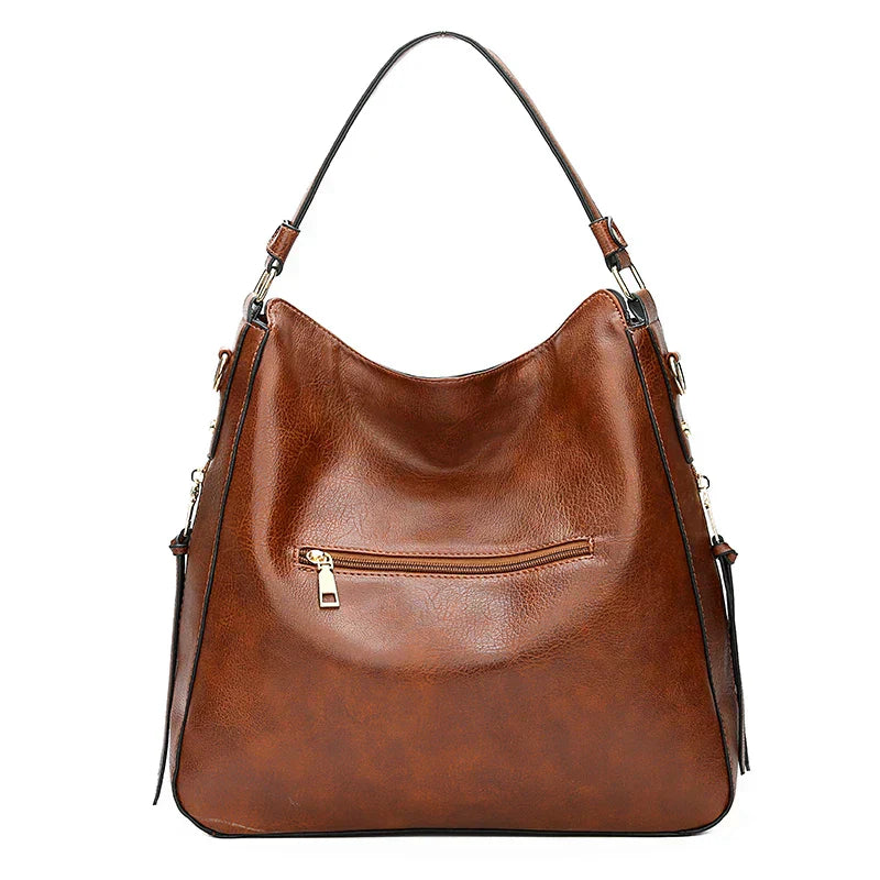 Elegante bolsa de cuero de alta calidad, cómoda y atemporal para cualquier ocasión