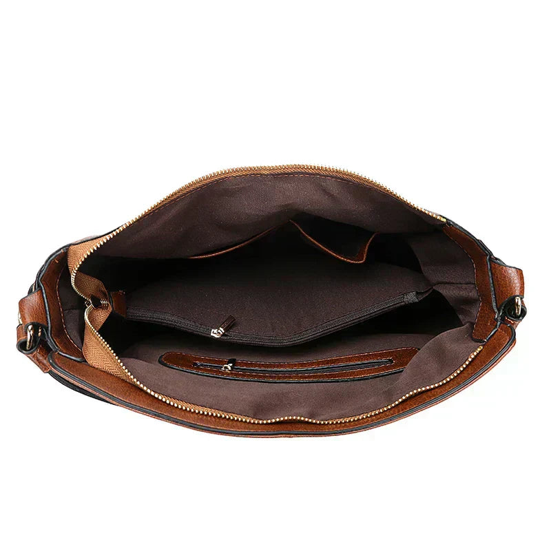 Elegante bolsa de cuero de alta calidad, cómoda y atemporal para cualquier ocasión