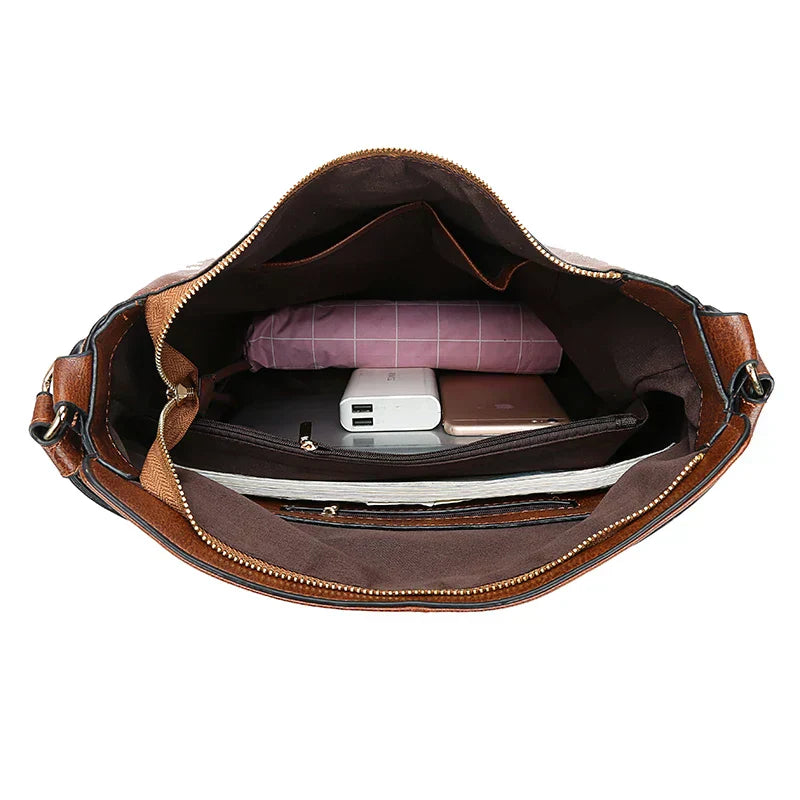 Elegante bolsa de cuero de alta calidad, cómoda y atemporal para cualquier ocasión