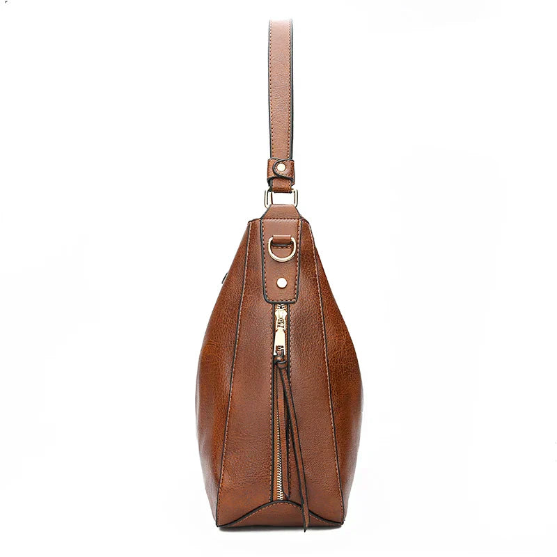 Elegante bolsa de cuero de alta calidad, cómoda y atemporal para cualquier ocasión