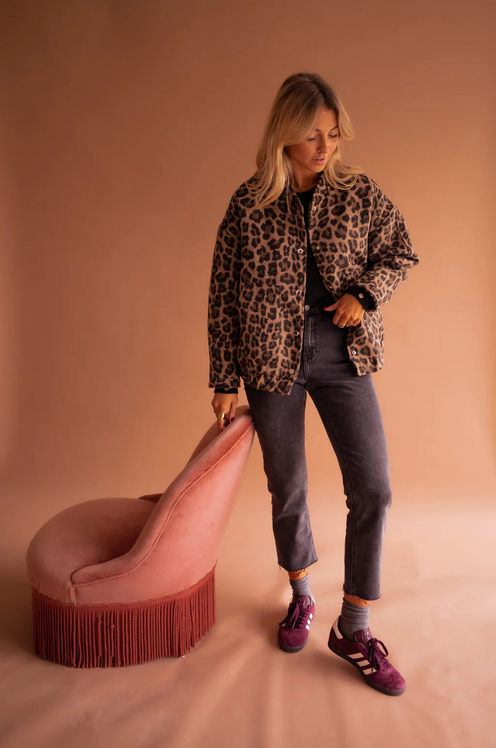 Fiorenza | La bomber de leopardo