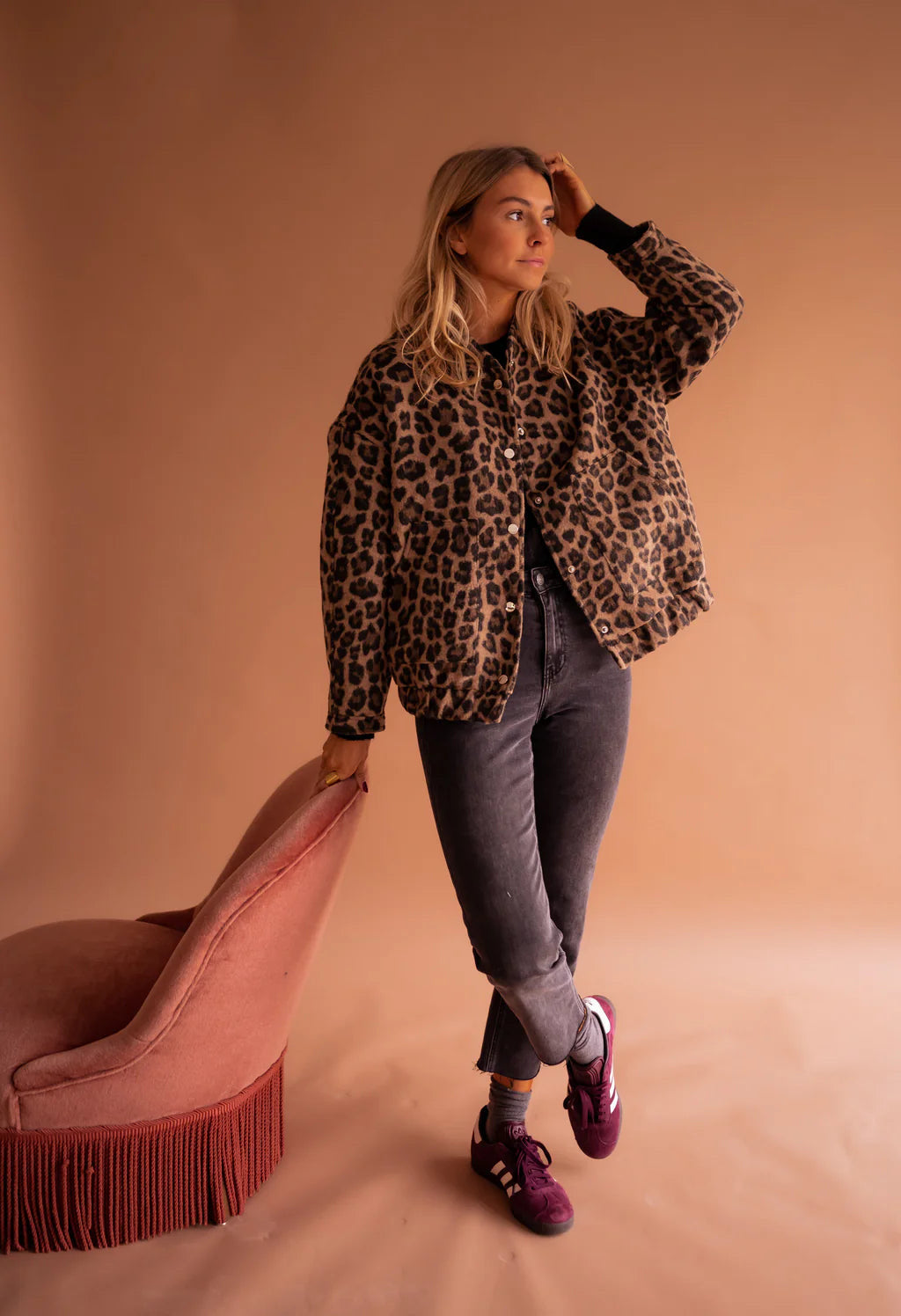 Fiorenza | La bomber de leopardo