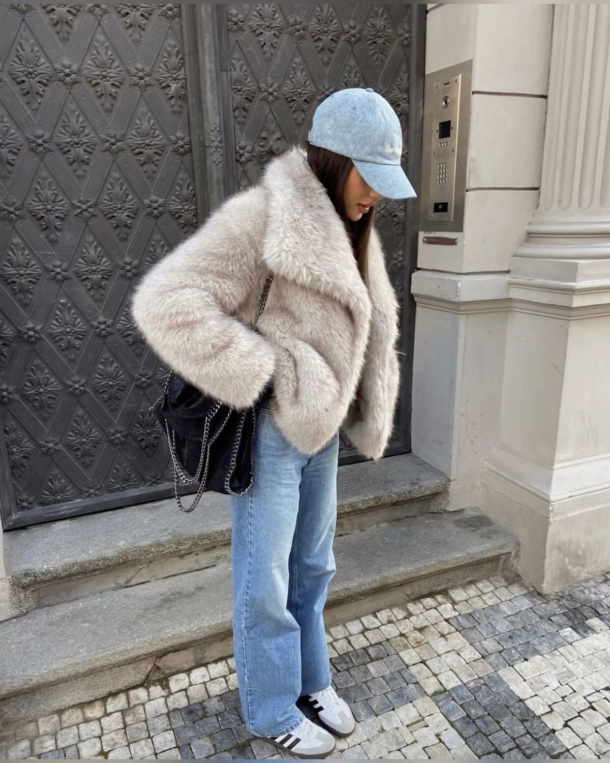 Macy | Abrigo de piel