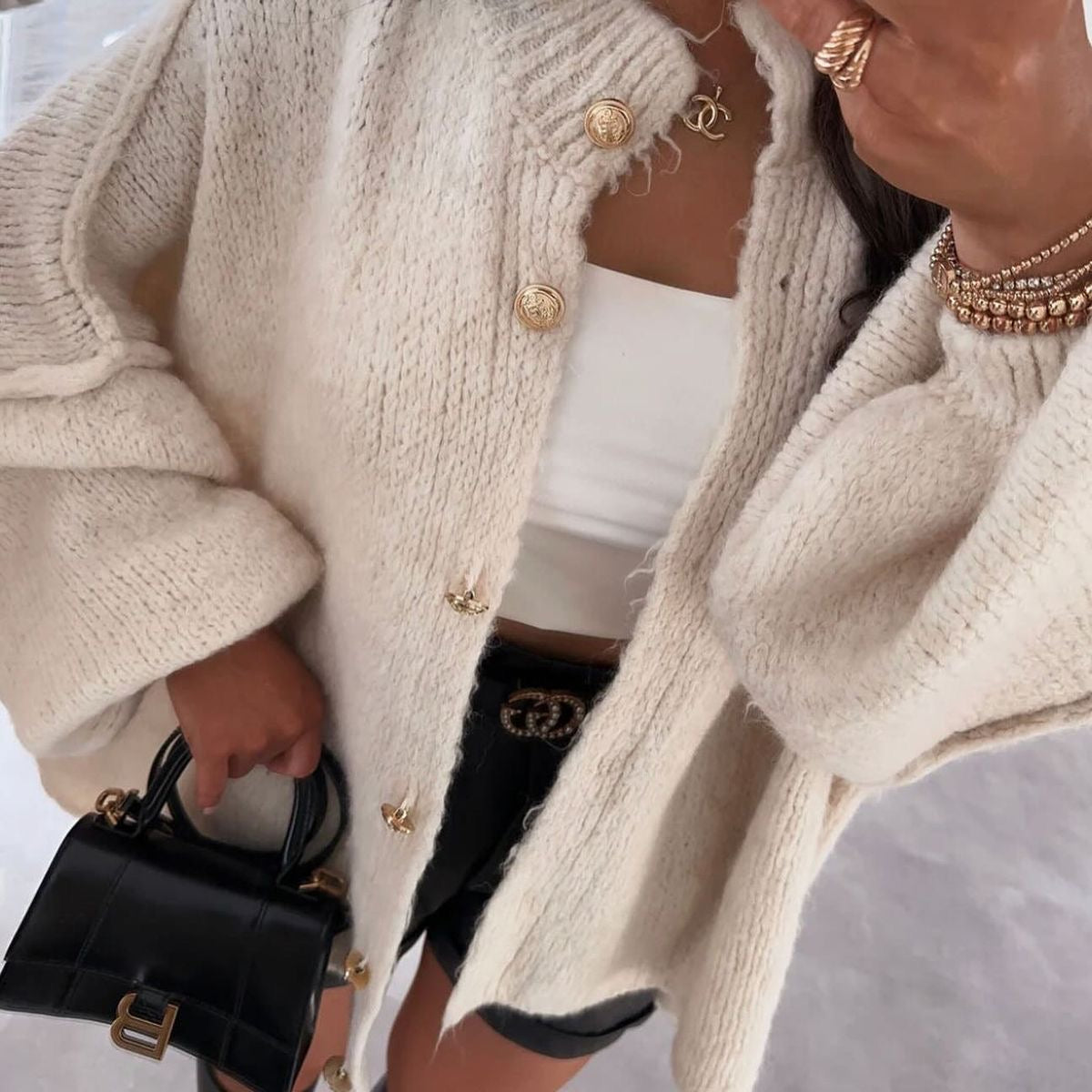 Benthe | Cárdigan Oversized