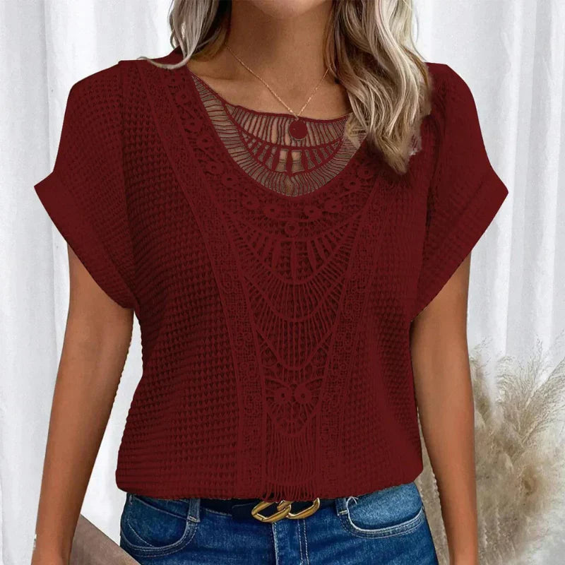 Karin™ | Elegante blusa de estilo ibicenco