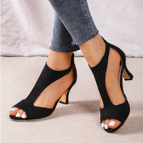 Volmena | Sandalias de Tacón Cómodas