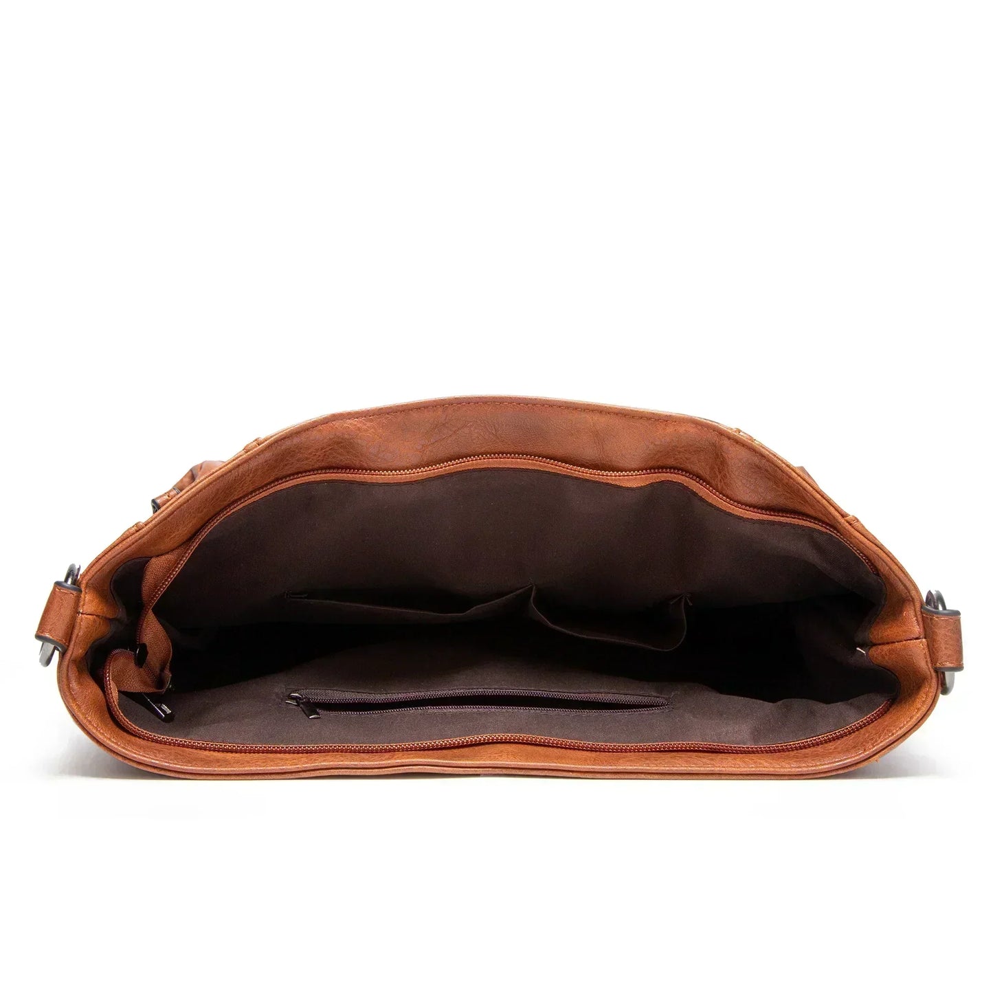 Elegante bolsa de cuero de alta calidad, cómoda y atemporal.