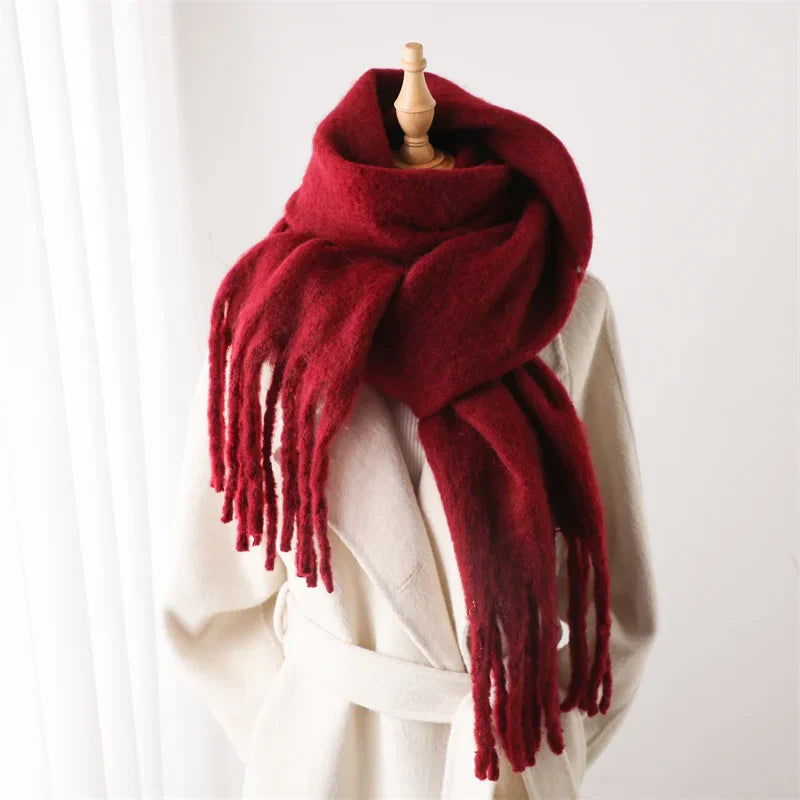 Velucci | Sjaal elegante y colorida para invierno de mujer