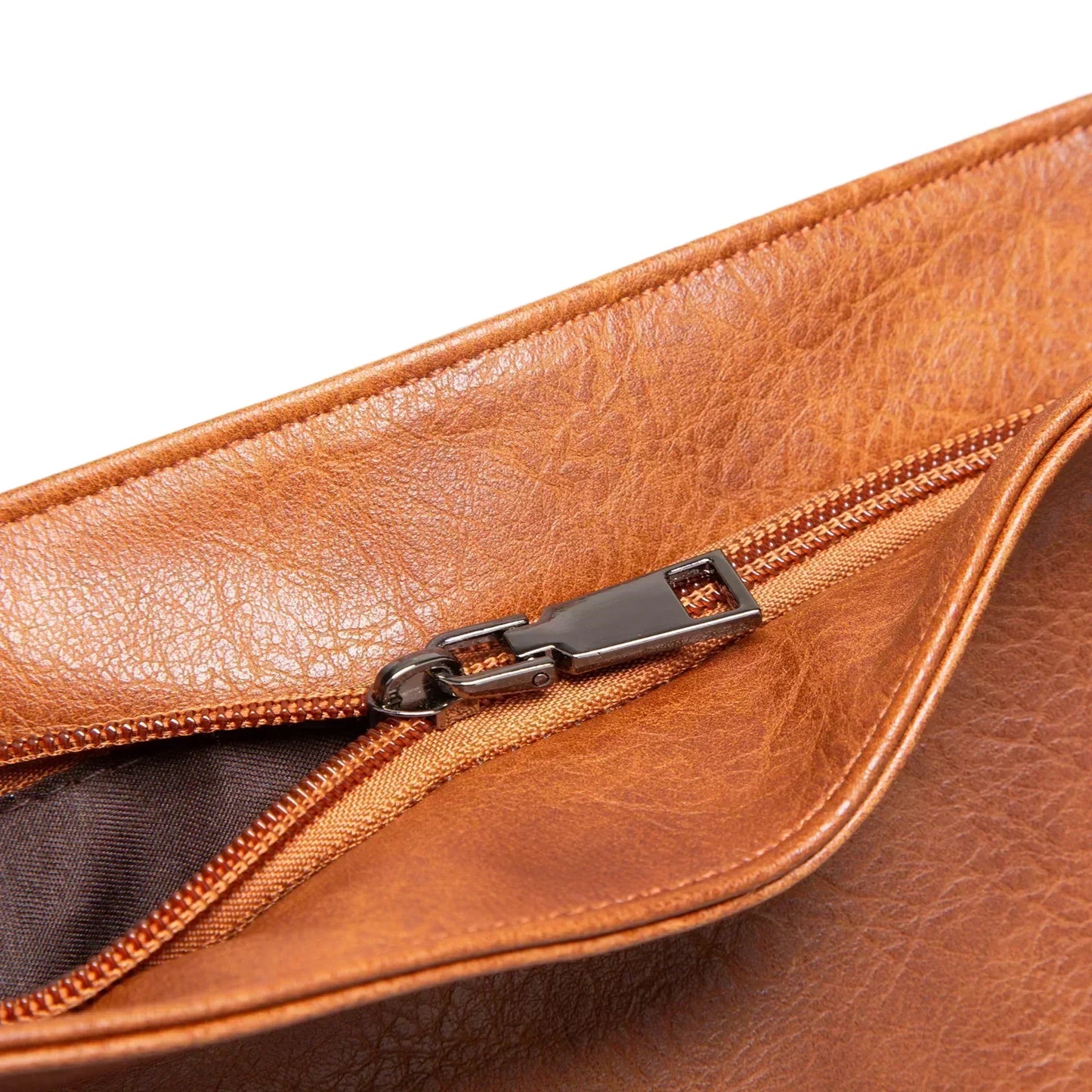 Elegante bolsa de cuero de alta calidad, cómoda y atemporal.