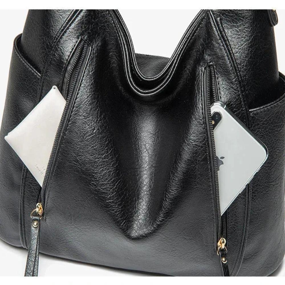 Bolso de cuero atemporal para una elegancia cómoda en cualquier ocasión