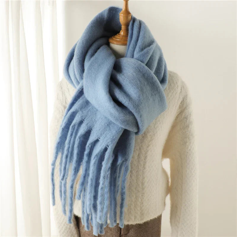 Velucci | Sjaal elegante y colorida para invierno de mujer